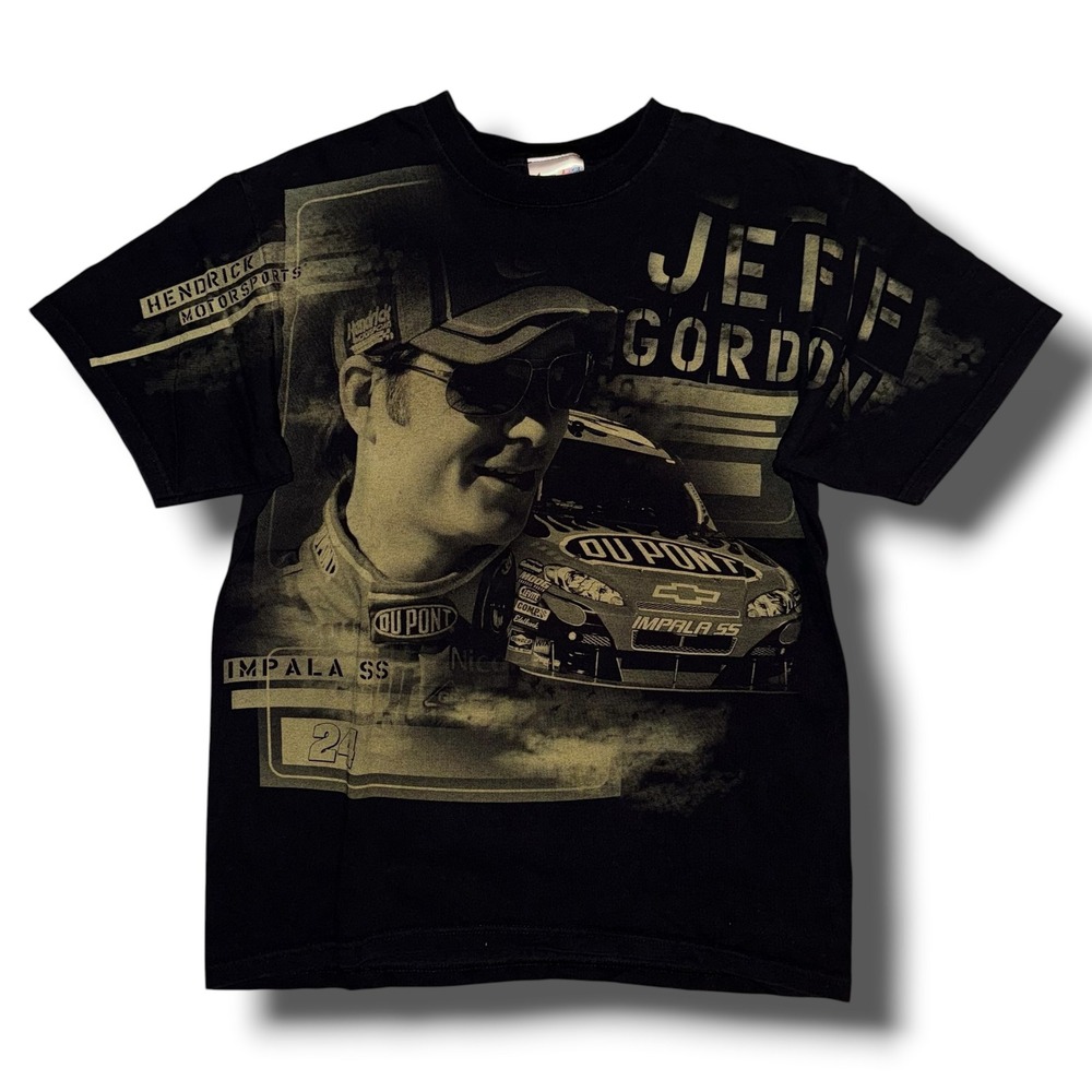 Vintage Chase Authentics NASCAR Jeff Gordon 24 Hendrick Motorsports T-Shirt L